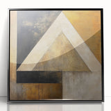 Framed abstract strokes wall art in black acrylic, showcasing dynamic brushstrokes and elegant design, perfect for modern home decor accents.