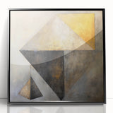 Abstract strokes wall art featuring a modern design with bold black and white colors, elegantly framed in acrylic, perfect for contemporary decor. Ideal for enhancing living spaces with a stylish artistic touch.