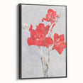 Modern Wall Art - Piet Mondrian’s Red Gladioli Print