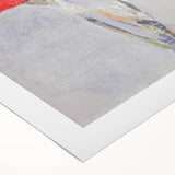 Modern Wall Art - Piet Mondrian’s Red Gladioli Print