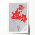 Modern Wall Art - Piet Mondrian’s Red Gladioli Print