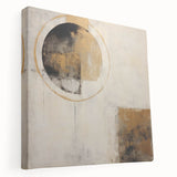 Abstract strokes modern wall art on stretched canvas, showcasing vibrant colors and dynamic patterns. Perfect for contemporary home decor, adding a creative touch.