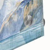 Modern Wall Art - Serene Alpine Landscape with Tranquil Waters
