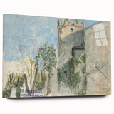 Modern Wall Art - Mansion Study with Rustic Charm