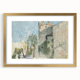 Modern Wall Art - Mansion Study with Rustic Charm