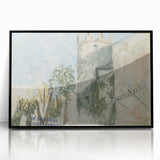 Modern Wall Art - Mansion Study with Rustic Charm