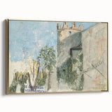 Modern Wall Art - Mansion Study with Rustic Charm