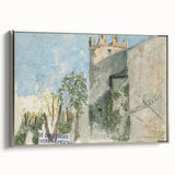 Modern Wall Art - Mansion Study with Rustic Charm