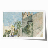 Modern Wall Art - Mansion Study with Rustic Charm