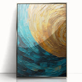 Framed wall art showcasing abstract strokes in silver and gray colors, designed for modern decor, enhancing any interior space with a stylish aesthetic.