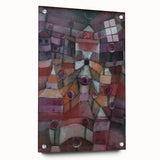 Modern Wall Art - Paul Klee’s Rose Garden Abstract Print