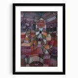 Modern Wall Art - Paul Klee’s Rose Garden Abstract Print