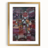 Modern Wall Art - Paul Klee’s Rose Garden Abstract Print