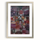 Modern Wall Art - Paul Klee’s Rose Garden Abstract Print