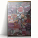 Modern Wall Art - Paul Klee’s Rose Garden Abstract Print