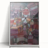 Modern Wall Art - Paul Klee’s Rose Garden Abstract Print