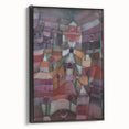 Modern Wall Art - Paul Klee’s Rose Garden Abstract Print
