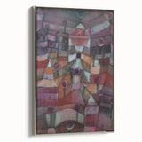Modern Wall Art - Paul Klee’s Rose Garden Abstract Print