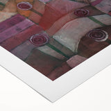 Modern Wall Art - Paul Klee’s Rose Garden Abstract Print
