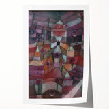 Modern Wall Art - Paul Klee’s Rose Garden Abstract Print