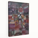 Modern Wall Art - Paul Klee’s Rose Garden Abstract Print