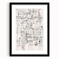 Modern Wall Art - Paul Klee’s Knotted Net Drawing Print
