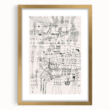 Modern Wall Art - Paul Klee’s Knotted Net Drawing Print