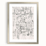 Modern Wall Art - Paul Klee’s Knotted Net Drawing Print