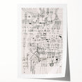 Modern Wall Art - Paul Klee’s Knotted Net Drawing Print