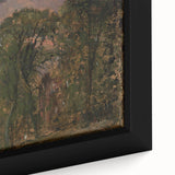 Romanticism Art: A View at Hampstead with Stormy Weather