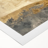 Abstract landscape wall art on rolled canvas showcasing vibrant colors and fluid shapes, ideal for modern home decor. Perfect for adding a touch of creativity to any living space.