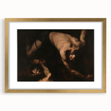 Baroque Art - Dramatic Struggle Scene, Antique Art Prints Collection