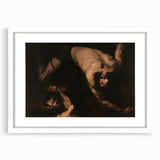 Baroque Art - Dramatic Struggle Scene, Antique Art Prints Collection