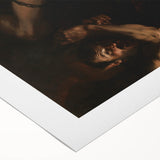 Baroque Art - Dramatic Struggle Scene, Antique Art Prints Collection