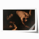 Baroque Art - Dramatic Struggle Scene, Antique Art Prints Collection