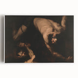 Baroque Art - Dramatic Struggle Scene, Antique Art Prints Collection