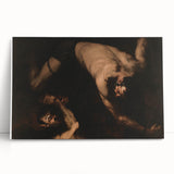 Baroque Art - Dramatic Struggle Scene, Antique Art Prints Collection