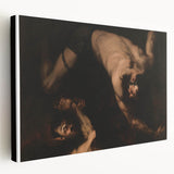Baroque Art - Dramatic Struggle Scene, Antique Art Prints Collection