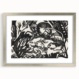 Expressionist Art: Animal Legend Genius by Franz Marc Canvas Print