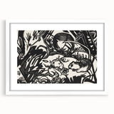 Expressionist Art: Animal Legend Genius by Franz Marc Canvas Print