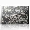 Expressionist Art: Animal Legend Genius by Franz Marc Canvas Print