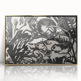 Expressionist Art: Animal Legend Genius by Franz Marc Canvas Print