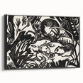 Expressionist Art: Animal Legend Genius by Franz Marc Canvas Print