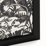 Expressionist Art: Animal Legend Genius by Franz Marc Canvas Print