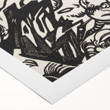 Expressionist Art: Animal Legend Genius by Franz Marc Canvas Print