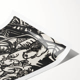 Expressionist Art: Animal Legend Genius by Franz Marc Canvas Print