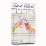 Large abstract wall art on acrylic glass depicting vibrant, colorful swirls, ideal for bedroom or dining room decor.