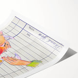 Extra large wall art featuring line art flowers in black on white canvas, ideal for large living room decor.