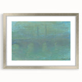 Claude Monet's Waterloo Bridge at Dusk - Impressionist London Art Print