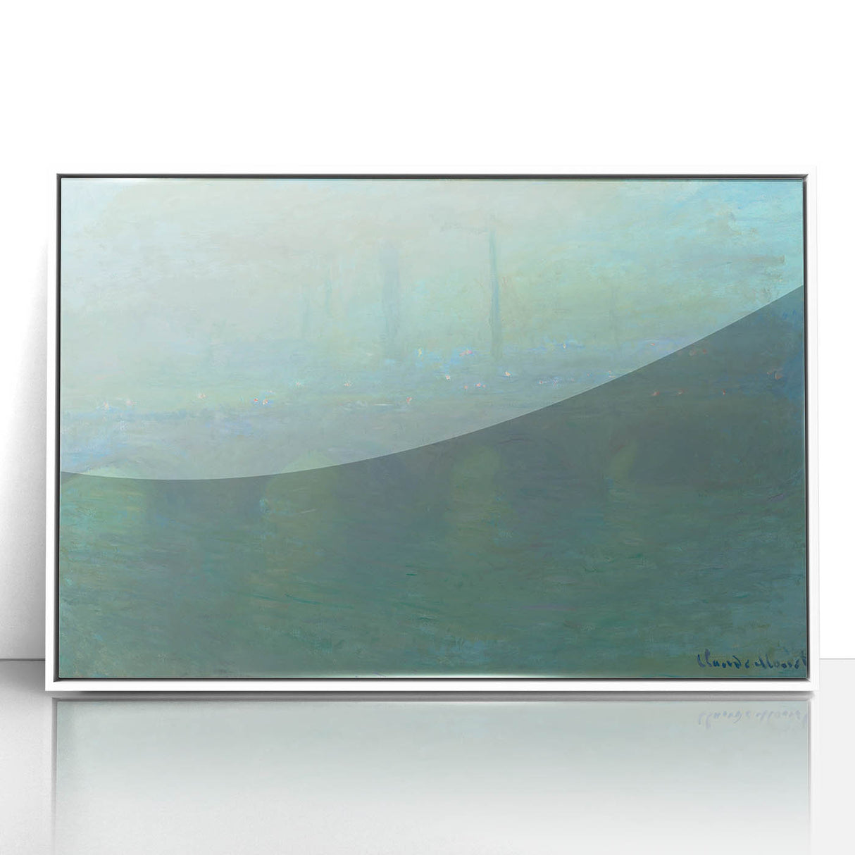 Claude Monet's Waterloo Bridge at Dusk - Impressionist London Art Print